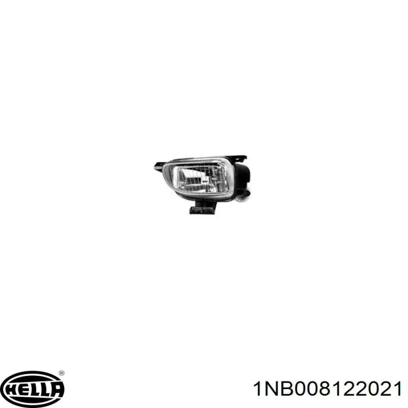  Faro antiniebla derecho para Volkswagen Transporter 70XB, 70XC, 7DB, 7DW