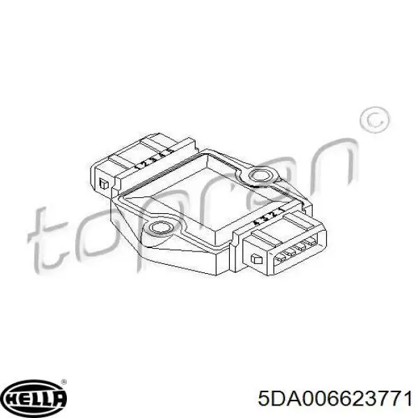 5DA006623771 HELLA módulo de encendido