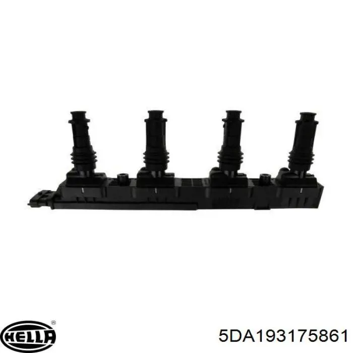 5DA 193 175-861 HELLA bobina de encendido