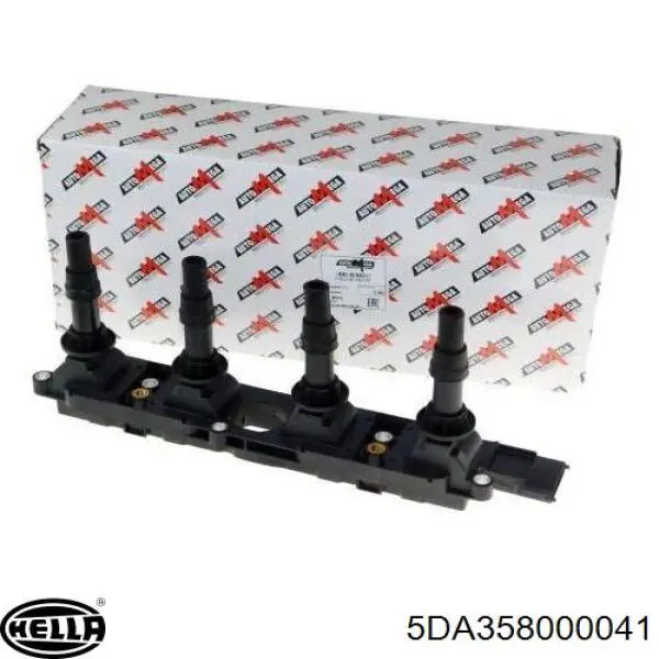 5DA 358 000-041 HELLA bobina de encendido