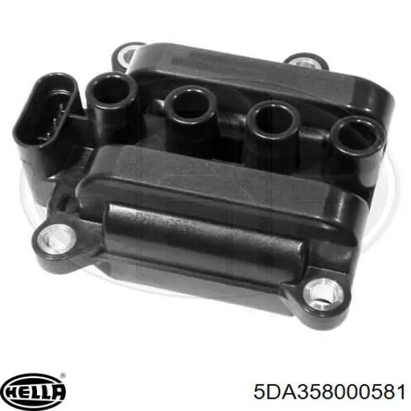 5DA 358 000-581 HELLA bobina de encendido