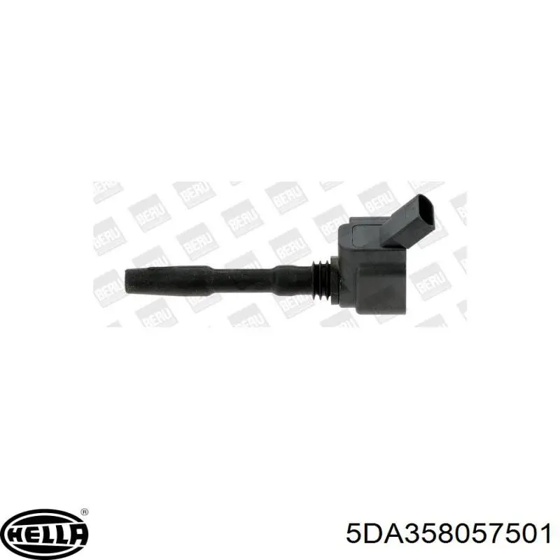 5DA 358 057-501 HELLA bobina de encendido