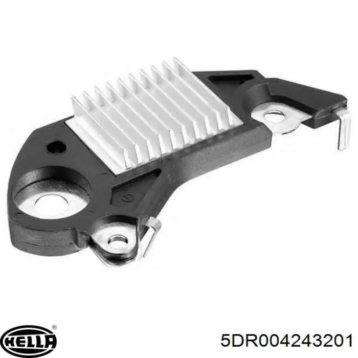 5DR004243201 HELLA regulador de rele del generador (rele de carga)