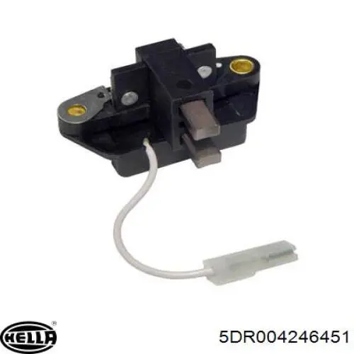 5DR 004 246-451 HELLA regulador de rele del generador (rele de carga)