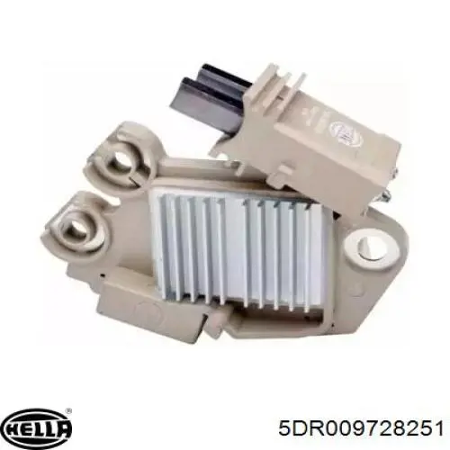 5DR 009 728-251 HELLA regulador de rele del generador (rele de carga)