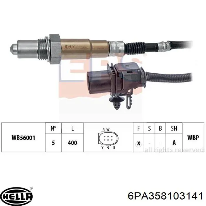 392102B420 Hyundai/Kia sonda lambda sensor de oxigeno para catalizador