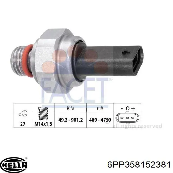  Sensor De Presion Del Colector De Admision para BMW X5 G05, F95