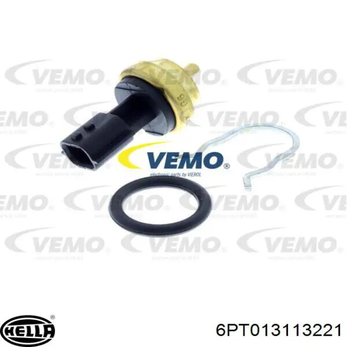 6PT013113-221 HELLA sensor de temperatura del refrigerante