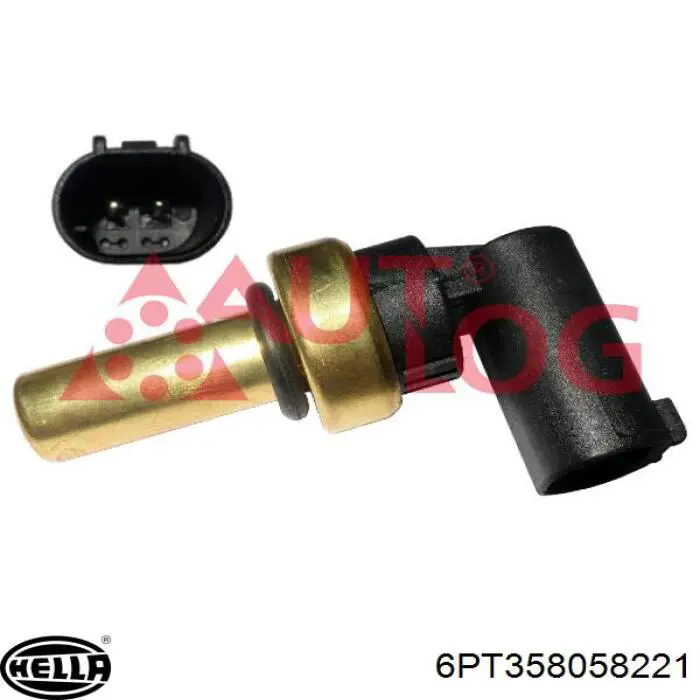 6PT358058-221 HELLA sensor de temperatura del refrigerante