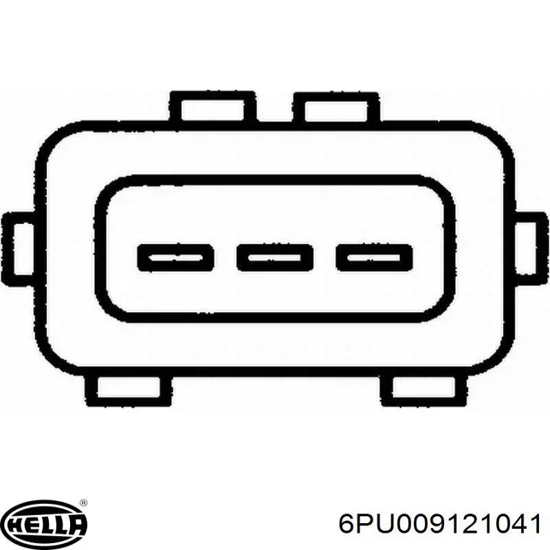 6PU 009 121-041 HELLA sensor de posición del árbol de levas