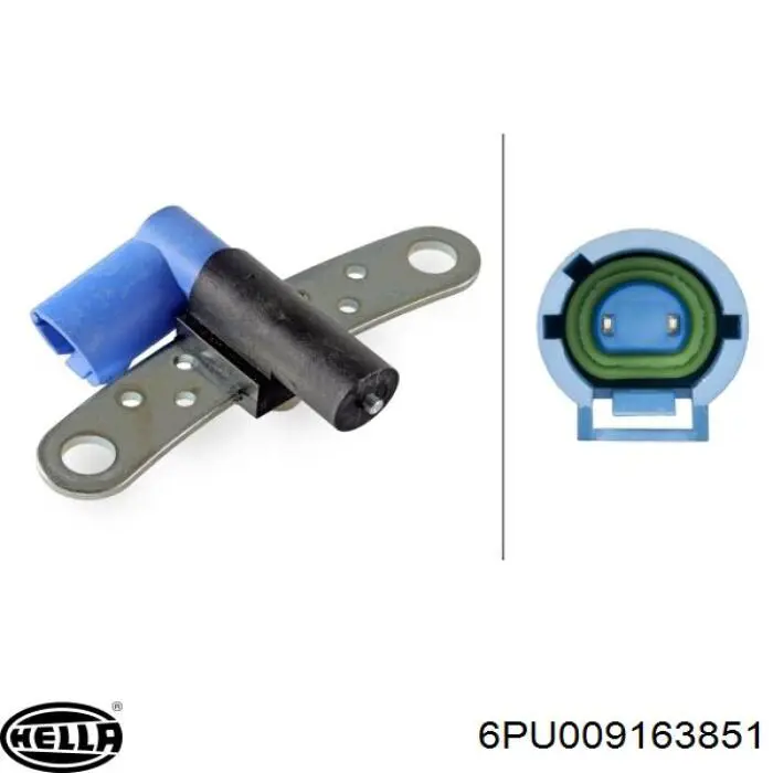 6PU009163851 HELLA sensor de posición del cigüeñal