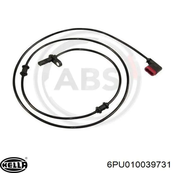 6PU 010 039-731 HELLA sensor abs trasero