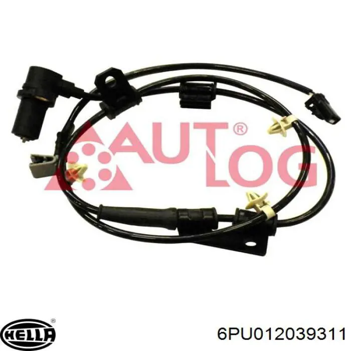 6PU012039311 HELLA sensor abs delantero izquierdo