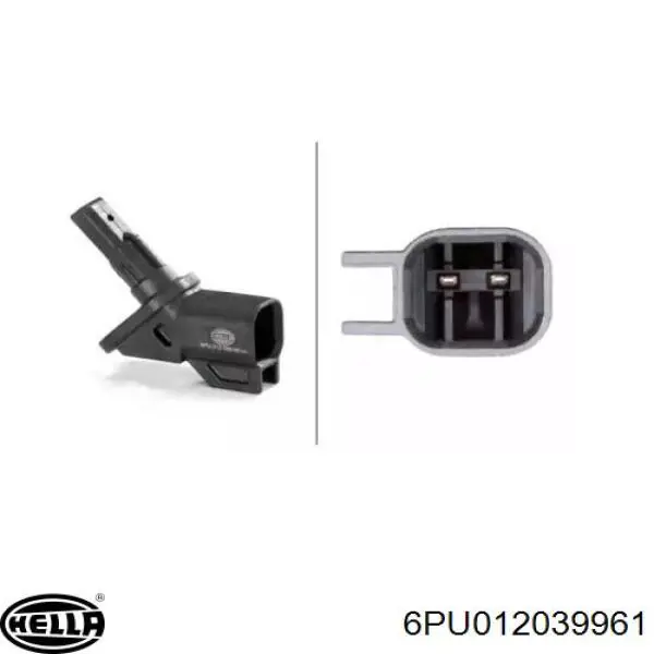 6PU 012 039-961 HELLA sensor abs delantero