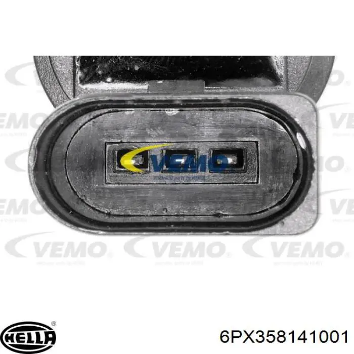 6PX358141001 HELLA sensor alarma de estacionamiento trasero