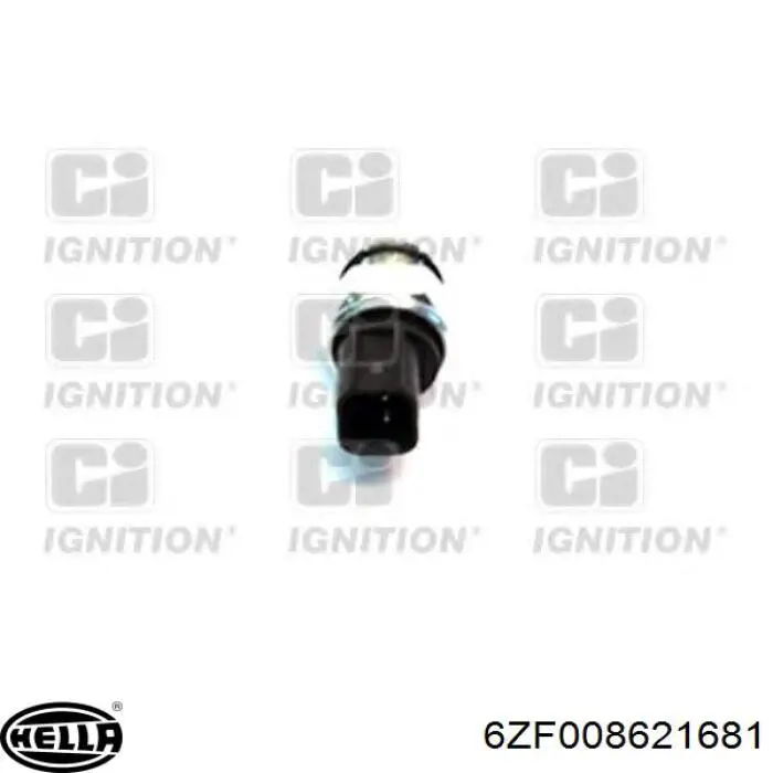 6ZF008621681 HELLA interruptor, piloto de marcha atrás