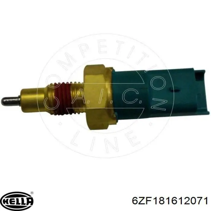 6ZF 181 612-071 HELLA interruptor, piloto de marcha atrás