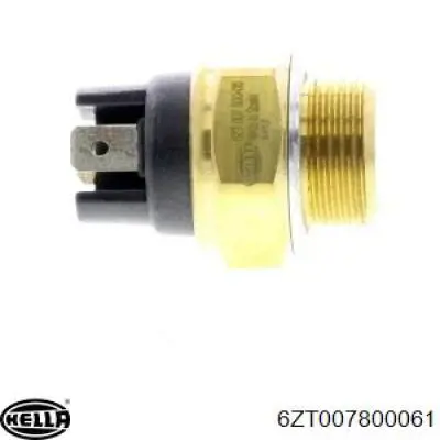 6ZT007800061 HELLA sensor, temperatura del refrigerante (encendido el ventilador del radiador)