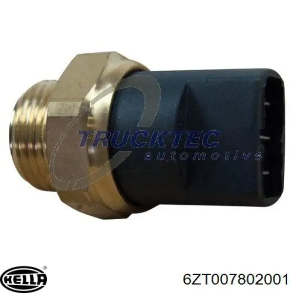 6ZT 007 802-001 HELLA sensor, temperatura del refrigerante (encendido el ventilador del radiador)