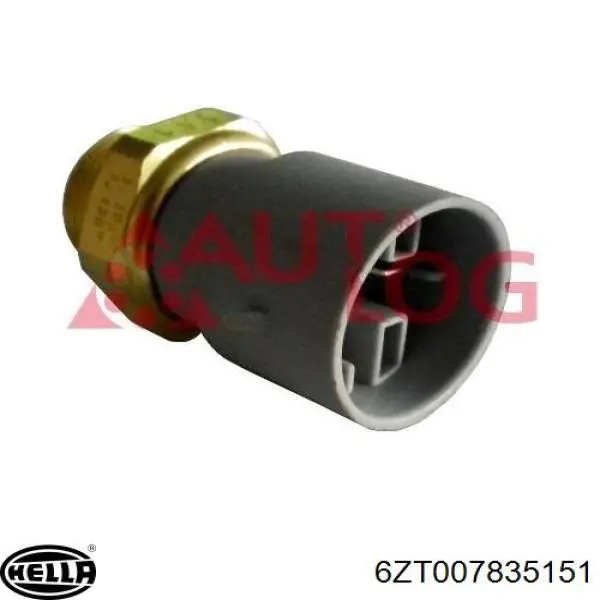 6ZT007835151 HELLA sensor, temperatura del refrigerante (encendido el ventilador del radiador)