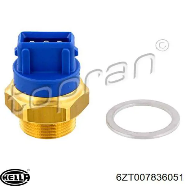  Sensor, temperatura del refrigerante (encendido el ventilador del radiador) para Opel Zafira F75