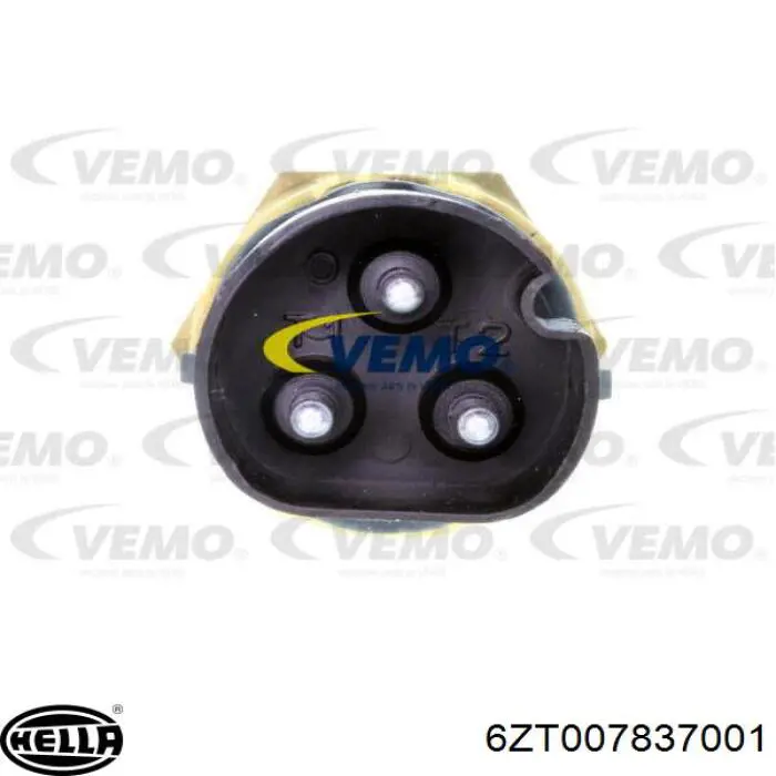 6ZT007837001 HELLA sensor, temperatura del refrigerante (encendido el ventilador del radiador)