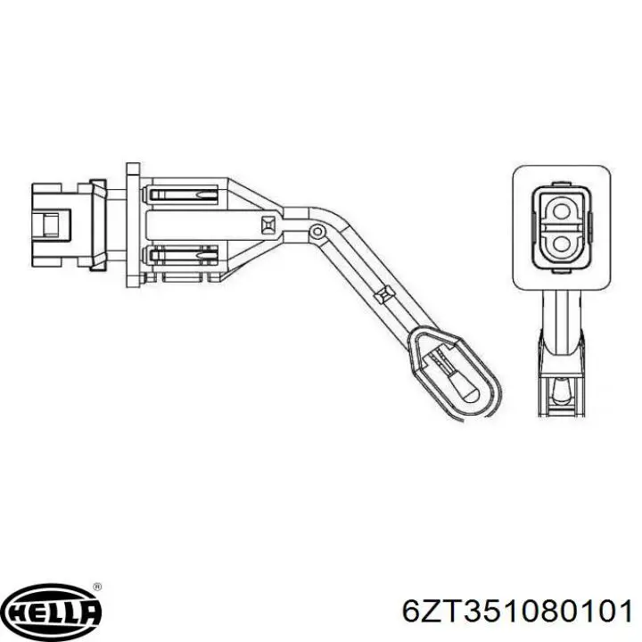  Sensor de temperatura del interior para Mercedes CLK C208