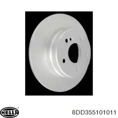 8DD 355 101-011 HELLA disco de freno trasero