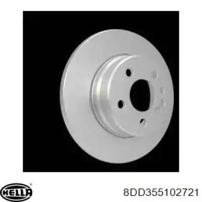 8DD 355 102-721 HELLA disco de freno trasero