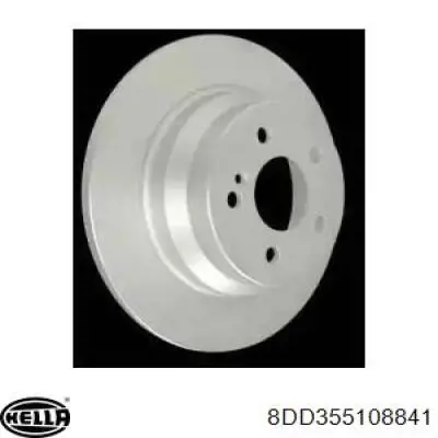 8DD355108841 HELLA disco de freno trasero