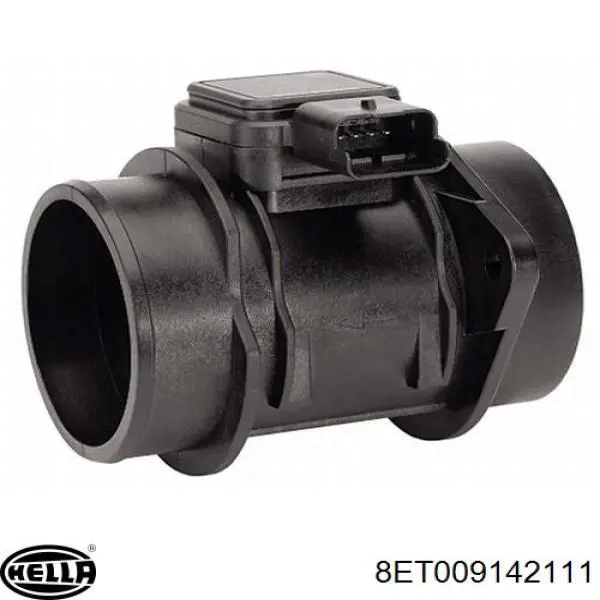 8ET 009 142-111 HELLA sensor de flujo de aire/medidor de flujo (flujo de aire masibo)