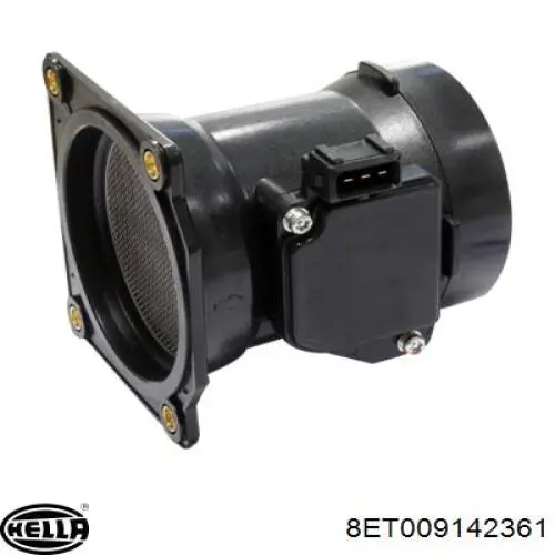 8ET 009 142-361 HELLA sensor de flujo de aire/medidor de flujo (flujo de aire masibo)