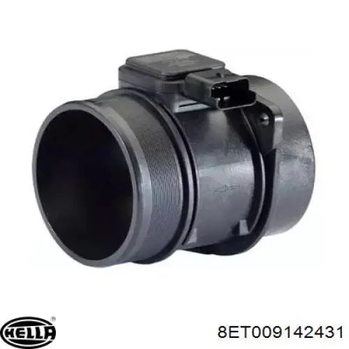 8ET 009 142-431 HELLA sensor de flujo de aire/medidor de flujo (flujo de aire masibo)