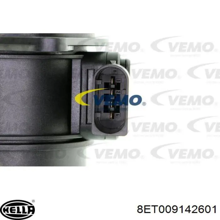 8ET 009 142-601 HELLA sensor de flujo de aire/medidor de flujo (flujo de aire masibo)