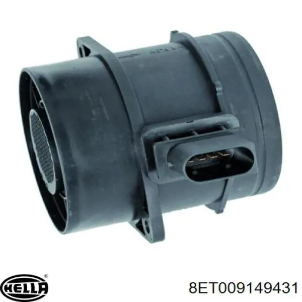 8ET 009 149-431 HELLA sensor de flujo de aire/medidor de flujo (flujo de aire masibo)