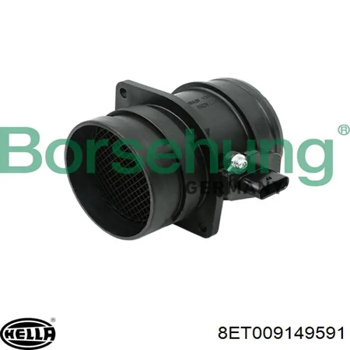 95860612510 Porsche sensor de flujo de aire/medidor de flujo (flujo de aire masibo)