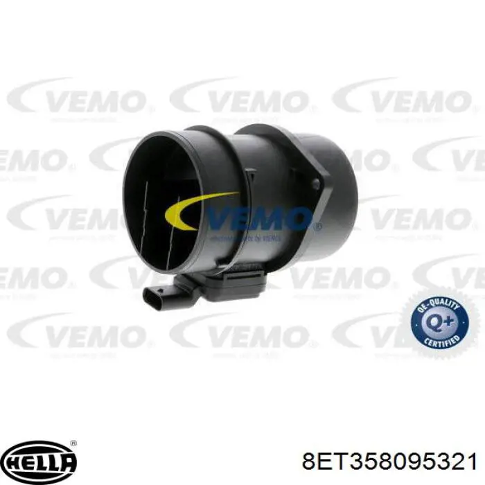 68069532AA Fiat/Alfa/Lancia sensor de flujo de aire/medidor de flujo (flujo de aire masibo)