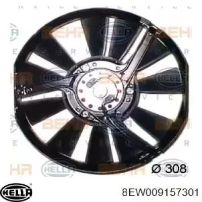  Ventilador (rodete +motor) aire acondicionado con electromotor completo para Opel Vectra 86, 87