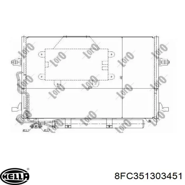 30C50053 Eaclima condensador aire acondicionado