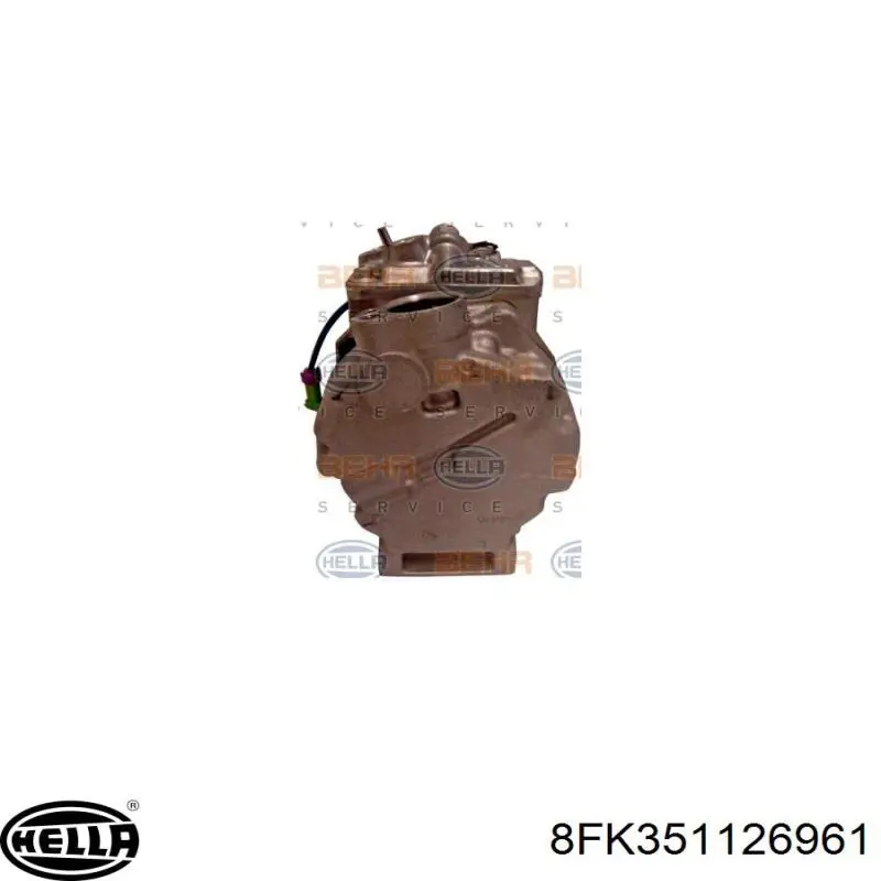 8FK351126961 HELLA compresor de aire acondicionado