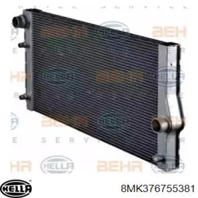  Radiador refrigeración del motor para BMW 7 F01, F02, F03, F04