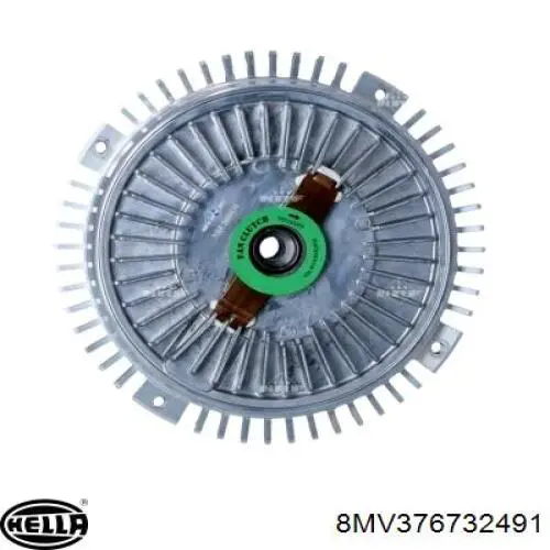 19121009 Formpart/Otoform embrague, ventilador del radiador