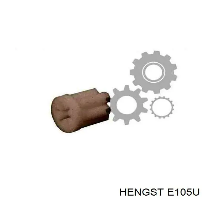 E105U Hengst filtro de anuncios azul