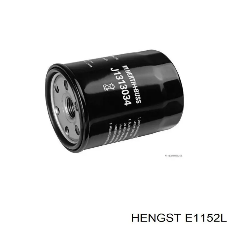 E1152L Hengst filtro de aire