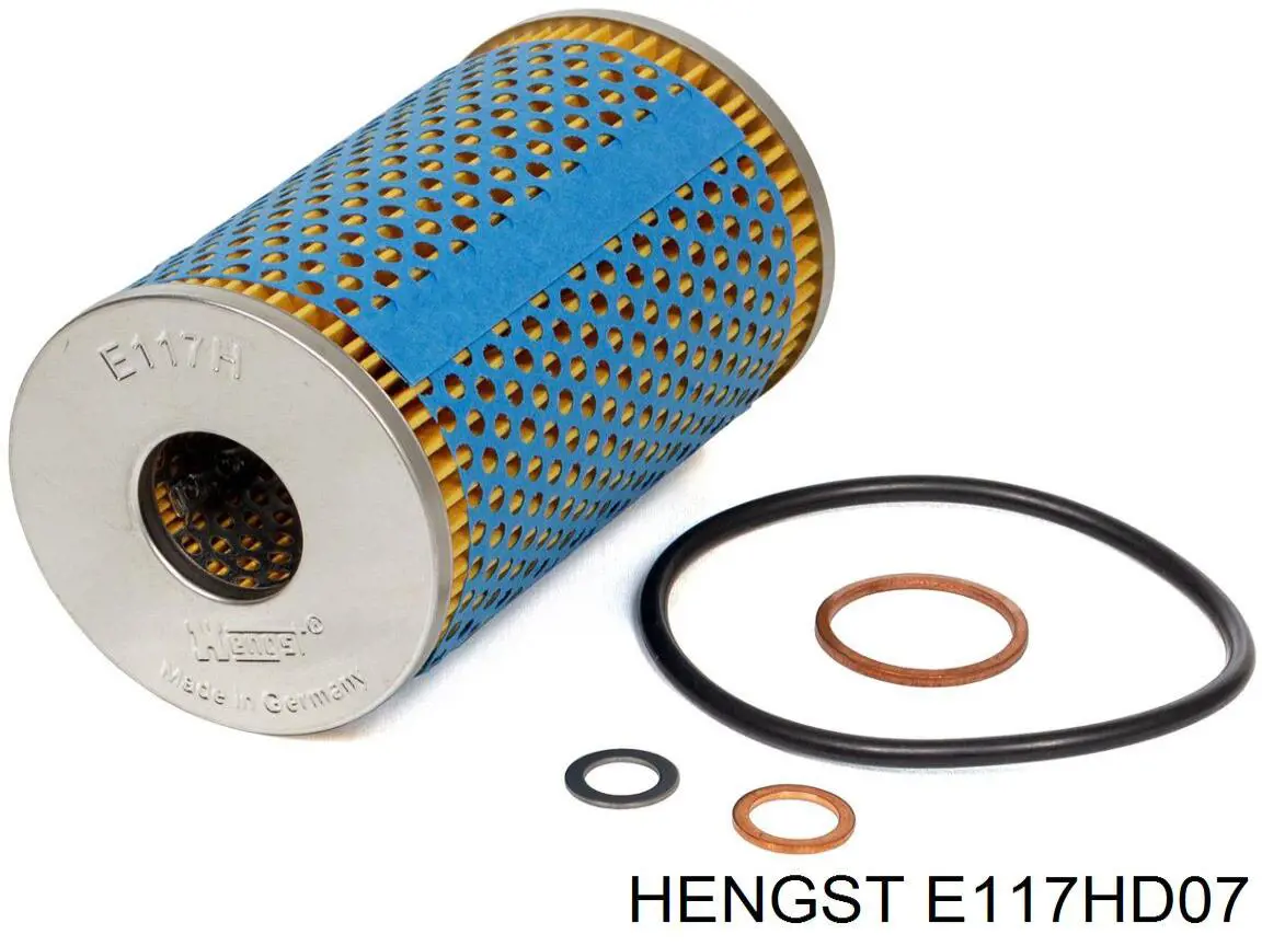 E117H D07 Hengst filtro de aceite