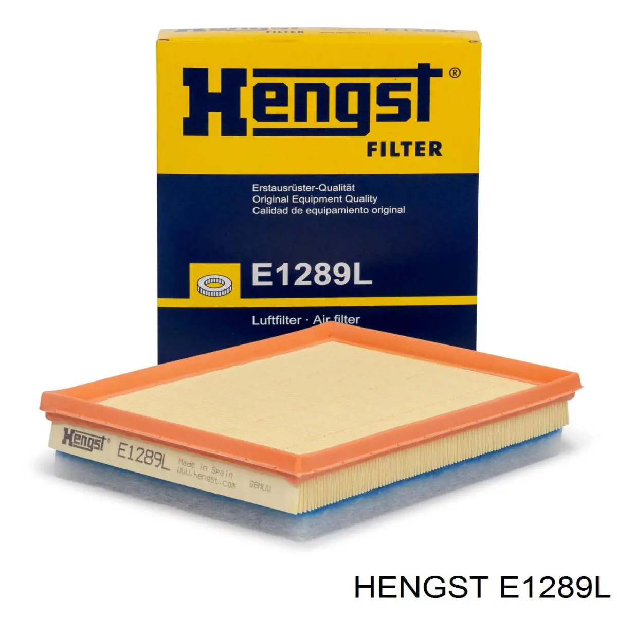 E1289L Hengst filtro de aire