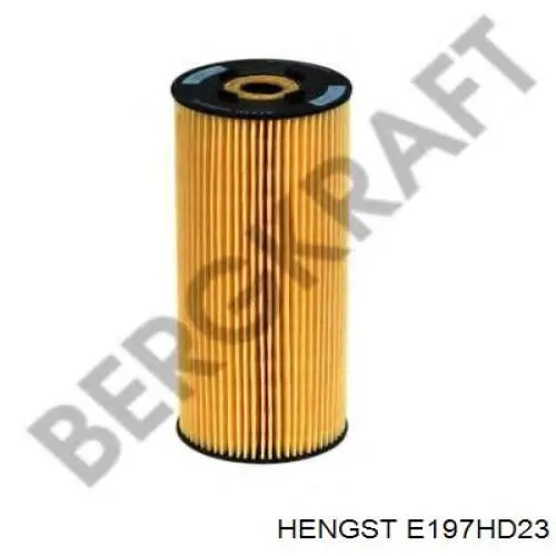 E197HD23 Hengst filtro de aceite