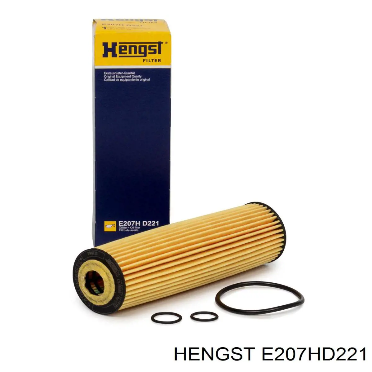 E207H D221 Hengst filtro de aceite