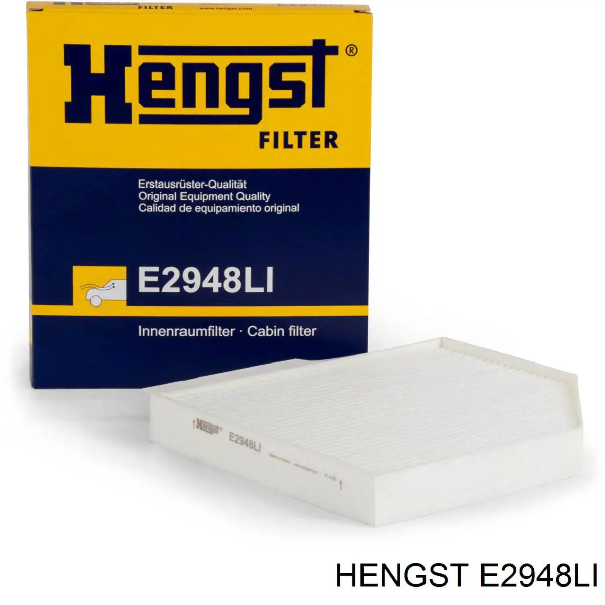 E2948LI Hengst filtro de habitáculo