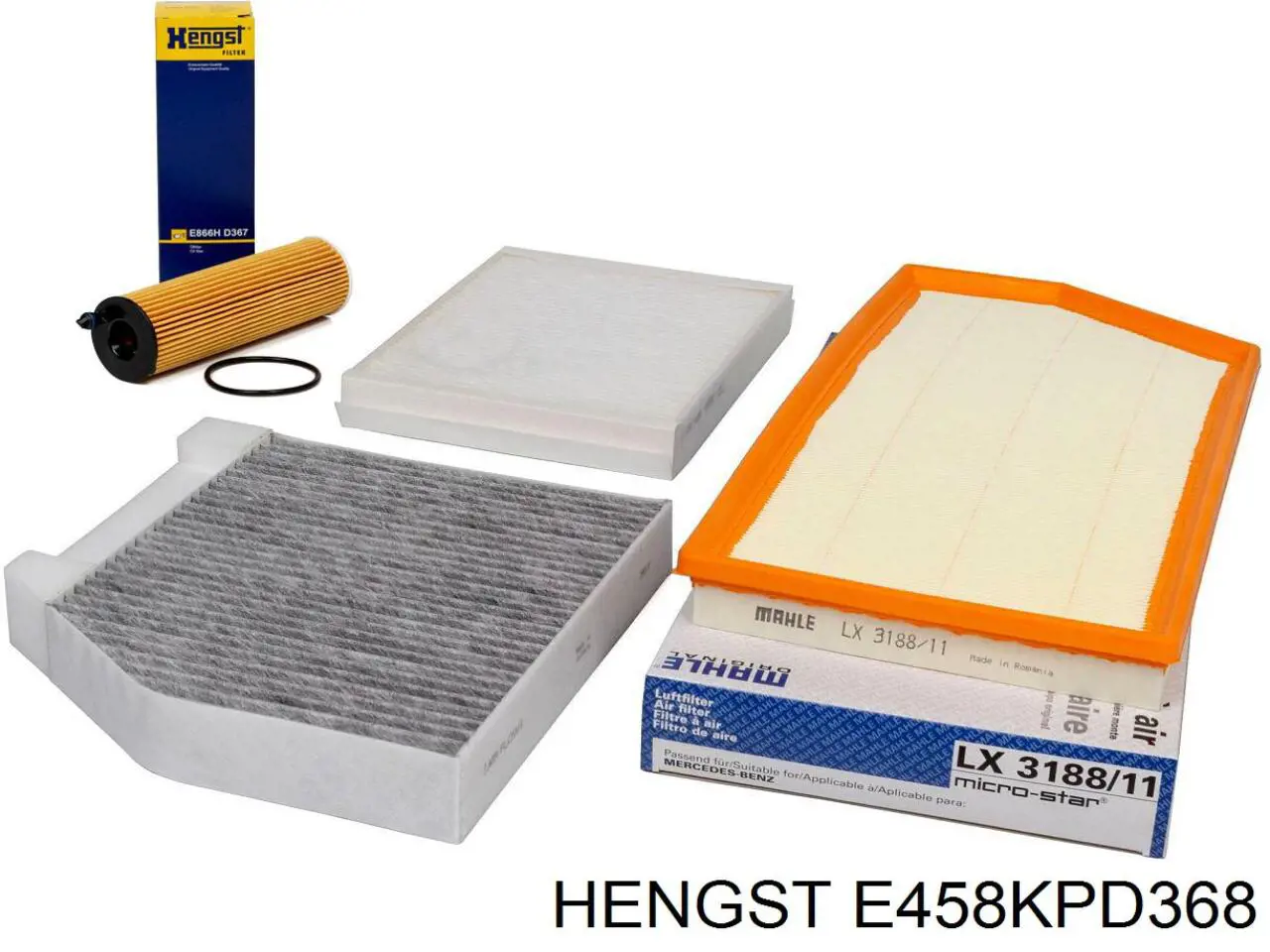 E458KPD368 Hengst filtro combustible